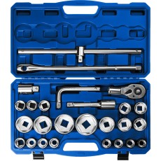 ЗУБР НКТ-26, 26 предм., (3/4″+1″), набор инструмента для крупногабаритной техники, Профессионал (27660-H26)