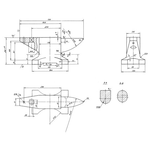 ЗУБР 50 кг, стальная наковальня, Профессионал (32620-50)