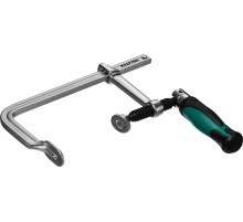 KRAFTOOL Forge FF-160/80, 80 х 160 мм, цельнокованая струбцина F (32014-080-160)