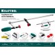KRAFTOOL Universal UF-400/8, 80 х 400 мм, универсальная струбцина F (32018-080-400)