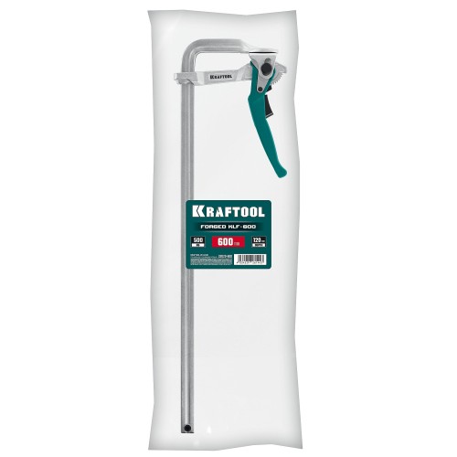 KRAFTOOL KLF-600, 600/120 мм, струбцина быстрозажимная (32020-600)