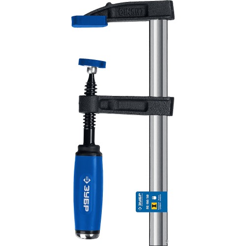 ЗУБР ПС-150/50, F, 150 х 50 мм, усиленная струбцина, Профессионал (32155-050-150)