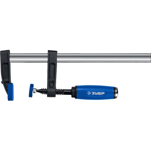 ЗУБР ПС-200/50, F, 200 х 50 мм, усиленная струбцина, Профессионал (32155-050-200)