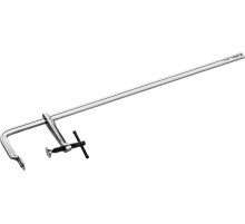 ЗУБР КС-1000/120, F, 1000 х 120 мм, цельнокованая струбцина, Профессионал (32157-120-1000)