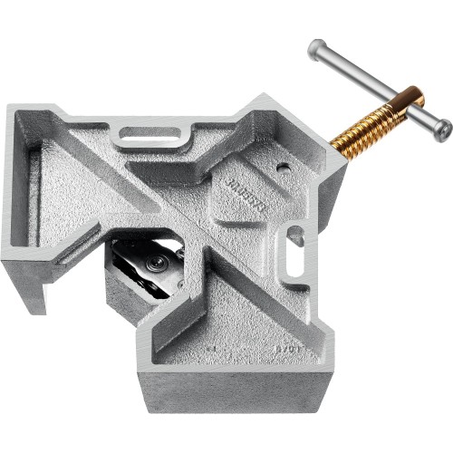 KRAFTOOL Extrem C90, глубина зажима 90 мм, экстрамощная стальная угловая струбцина для сварочных работ (32201)