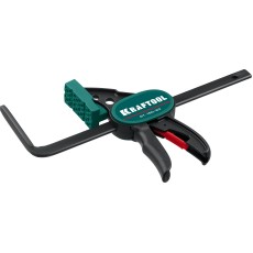 KRAFTOOL GT-160/60, 160/60 мм, универсальная, быстрозажимная, в T-track, пистолетная струбцина (32237)