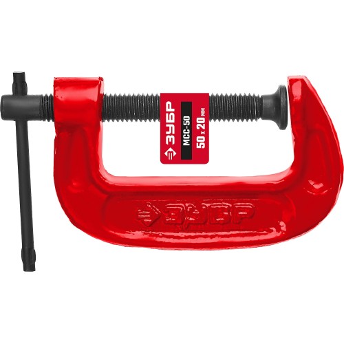 ЗУБР МСС-50, 50 мм, чугунная струбцина (32244-050)