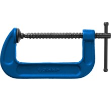 ЗУБР ПСС-130, 125 мм,чугунная струбцина тип С (G-образная), Профессионал (32245-125)