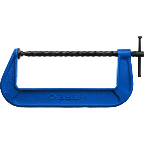 ЗУБР ПСС-300, 300 мм, чугунная струбцина тип С (G-образная), Профессионал (32245-300)