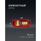 ЗУБР КОМПАКТ-2, 100 мм, пластиковый корпус, компактный магнитный уровень (3458)