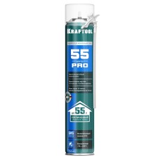 KRAFTOOL ADAPTER 65, 750 мл, адаптерная, всесезонная, SVS, не залипающий клапан, выход до 45 л, монтажная пена (41175)