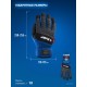 ЗУБР FLEX р.XL (10), синие, профессиональные комбинированные перчатки, работа с сенсорными экранами, Профессионал (11477-XL)