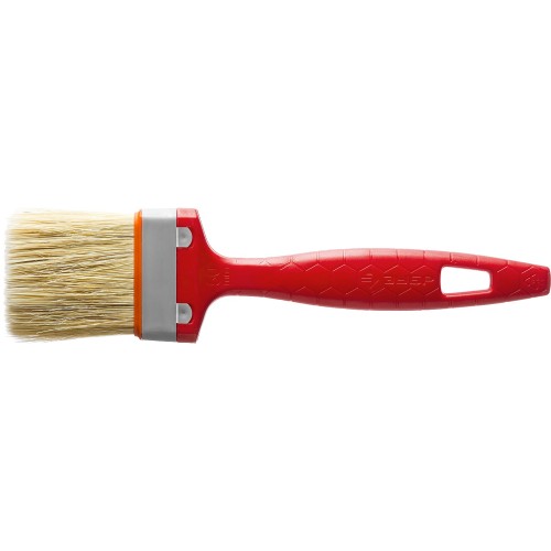 ЗУБР УНИВЕРСАЛ, 50 мм, 2″, светлая натуральная щетина, пластмассовая ручка, все виды ЛКМ, плоская кисть (01015-050)