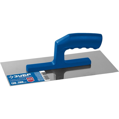 ЗУБР 130 х 280 мм, штукатурная гладилка, Профессионал (0804)