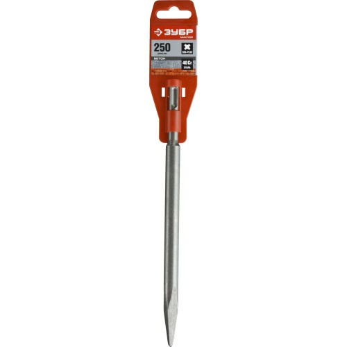 ЗУБР 250 мм, SDS-Plus, 250 мм, пикообразное зубило (29231-00-250)
