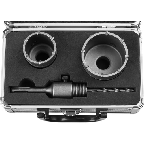 ЗУБР d 50, 68 мм, кейс, набор коронок по бетону с оснасткой (29211-H2)