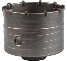 Коронка ЗУБР буровая кольцевая, по бетону, без державки, 83мм