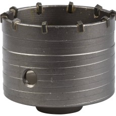 Коронка ЗУБР буровая кольцевая, по бетону, без державки, 83мм