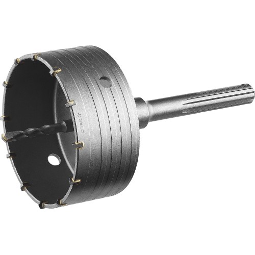 ЗУБР 125 мм, SDS - max, 12Т, коронка по бетону с державкой, Профессионал (2918-125)