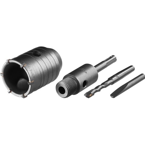 ЗУБР 50 мм, SDS - Plus, 6Т, коронка по бетону с державкой, Профессионал (2918-50)