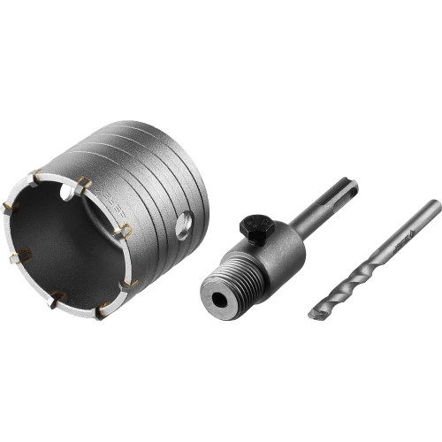 ЗУБР 65 мм, SDS - Plus, 8Т, коронка по бетону с оснасткой (29211-65)