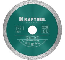 KRAFTOOL KERAMO, 150 мм, (22.2 мм, 10 х 1.8 мм), сплошной алмазный диск (36684-150)