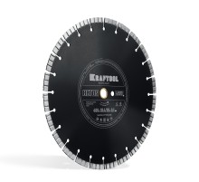 KRAFTOOL BETON 400 мм (25.4/20 мм, 12х3.6 мм), алмазный диск (36686-400)