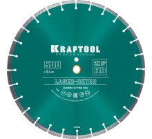 KRAFTOOL LASER-BETON 500 мм (25.4/20 мм, 10х4.5 мм), алмазный диск (36686-500)