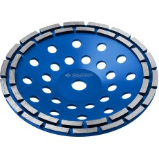 ЗУБР d 230 мм, двухрядная алмазная шлифовальная чашка, Профессионал (33372-230)