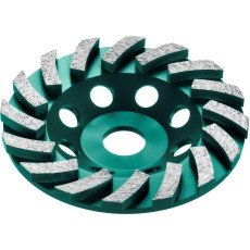 KRAFTOOL Turbo ᴓ125 мм алмазная чашка, INDUSTRIAL (33368-125)
