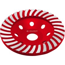 ЗУБР Турбо, d 125 мм, сегментированная алмазная шлифовальная чашка (33375-125)