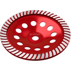 ЗУБР Турбо, d 230 мм, сегментированная алмазная шлифовальная чашка (33375-230)