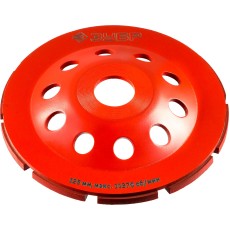 ЗУБР d 125 мм, однорядная алмазная шлифовальная чашка (33377-125)