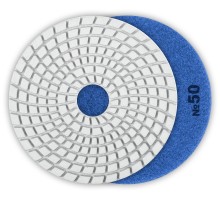 ЗУБР 125 мм, №50, мокрое шлифование, алмазный гибкий шлифовальный круг АГШК, Профессионал (29867-050)