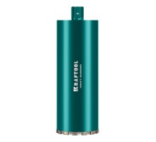 KRAFTOOL DIAMOND 162 мм (450 мм, 1 1/4″, лазерная сварка сегментов), Алмазная Коронка по железобетону (29825-162)