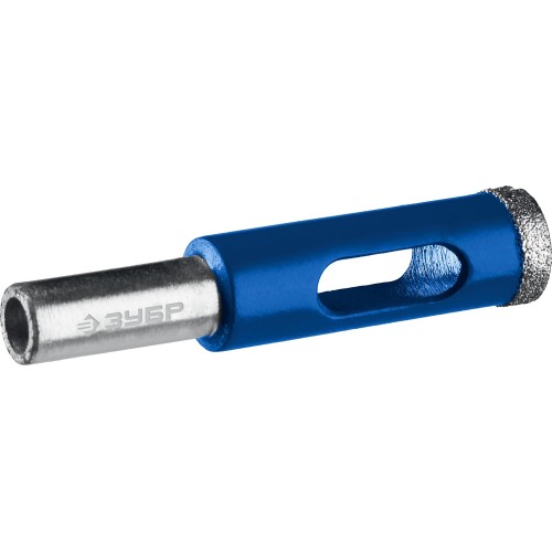 ЗУБР АГК, d 8 мм, (трехгр. хвост, Р60), алмазное трубчатое сверло, Профессионал (29850-08)