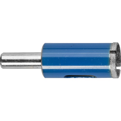 ЗУБР d 16 мм, Р100, цилиндрический хвостовик, алмазное трубчатое сверло для дрели, Профессионал (29860-16)