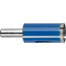 ЗУБР d 18 мм, Р100, цилиндрический хвостовик, алмазное трубчатое сверло для дрели, Профессионал (29860-18)