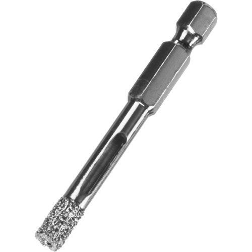ЗУБР АВК, d 6 мм, (HEX 1/4″, 15 мм кромка), вакуумное алмазное трубчатое сверло, Профессионал (29865-06)