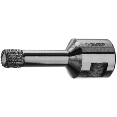 ЗУБР АВК, d 10 мм, (М14, 15 мм кромка), вакуумная алмазная коронка, Профессионал (29865-010-M14)