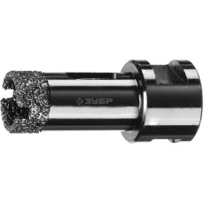 ЗУБР АВК, d 20 мм, (М14, 15 мм кромка), вакуумная алмазная коронка, Профессионал (29865-20)