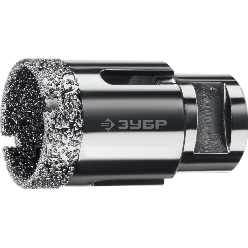 ЗУБР АВК, d 35 мм, (М14, 15 мм кромка), вакуумная алмазная коронка, Профессионал (29865-35)