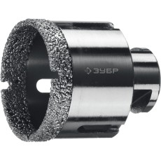 ЗУБР АВК, d 50 мм, (М14, 15 мм кромка), вакуумная алмазная коронка, Профессионал (29865-50)