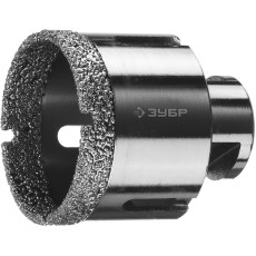 ЗУБР АВК, d 54 мм, (М14, 15 мм кромка), вакуумная алмазная коронка, Профессионал (29865-54)