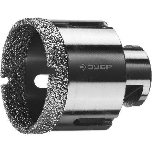 ЗУБР АВК, d 54 мм, (М14, 15 мм кромка), вакуумная алмазная коронка, Профессионал (29865-54)