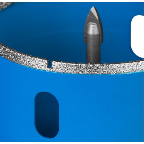 ЗУБР АГК, d 68 мм, (центр. сверло, трехгр. хвост, Р60), алмазная коронка, Профессионал (29850-68)