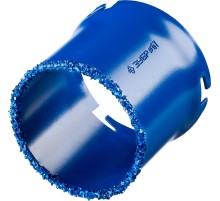 ЗУБР 67 мм, L 55 мм, карбид вольфрама, коронка кольцевая, Профессионал (33350-67)