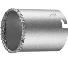 KRAFTOOL 53 мм, L 55 мм, карбид вольфрама, коронка кольцевая (33401-53)