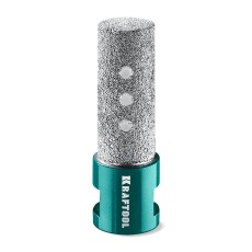 KRAFTOOL VS DIAMOND d 20 мм (М14, 50 мм), Вакуумная алмазная фреза пальчиковая (29810-20)