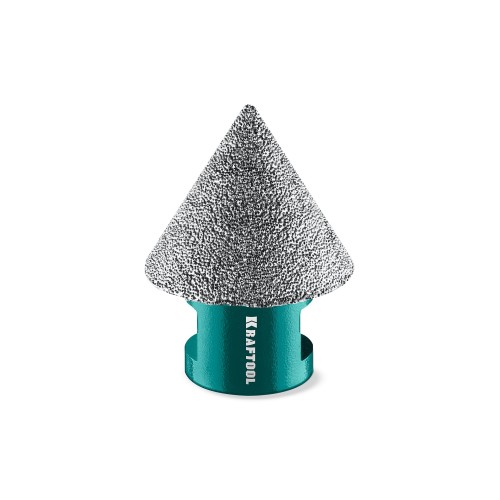 KRAFTOOL VS DIAMOND d 2-38 мм, М14, Вакуумная алмазная фреза конусная (29812-02-38)